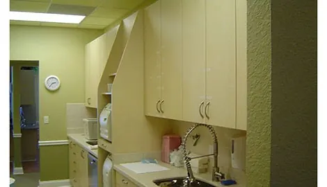The sterilisation area at Tampa Dental.