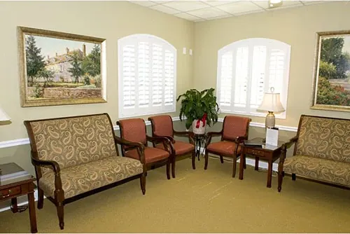 The waiting room at Tampa Dental on Sheldon Road.